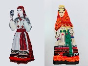 1) Абдуллина Алия «Костюм русской девушки»
2) Зарифова Рушана «Русский костюм»