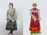 1) Волкова Анастасия «Костюм Казанской татарки»
2) Сагитова Эльвина «Традиционный Русский костюм Лаишевского уезда Казанской губернии»
