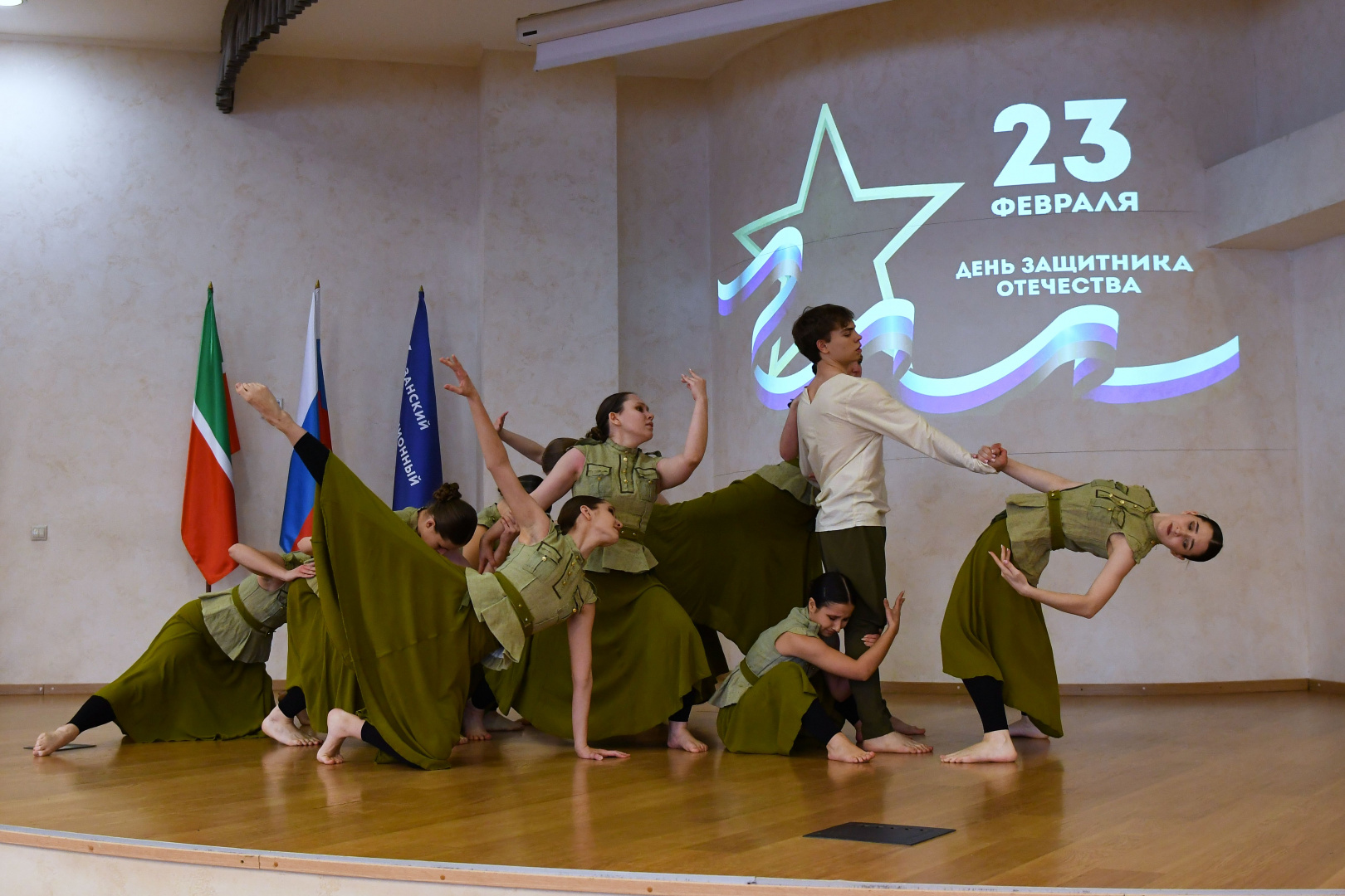 В КИУ состоялся праздничный концерт ко Дню защитника Отечества