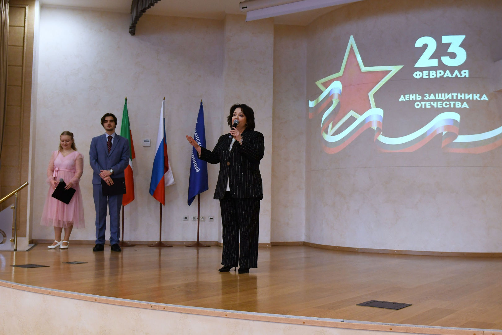 В КИУ состоялся праздничный концерт ко Дню защитника Отечества