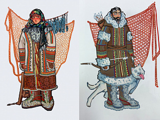 Год единства народов России: как студенты колледжа КИУ рассказали о культуре страны через искусство