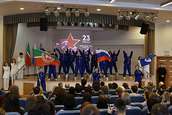 В КИУ состоялся праздничный концерт ко Дню защитника Отечества