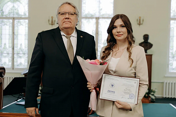 Поздравляем Никитину Кристину Игоревну с присуждением ученой степени кандидата наук